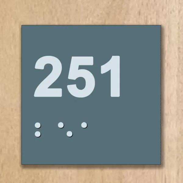 ADA Square Room Number